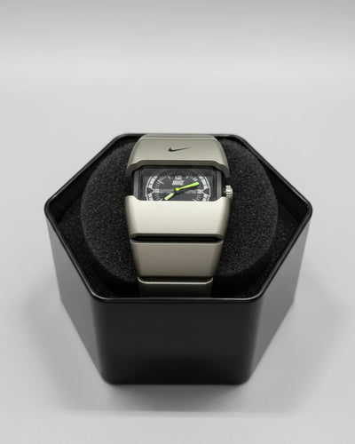 Men’s Rugged Silver Square Watch