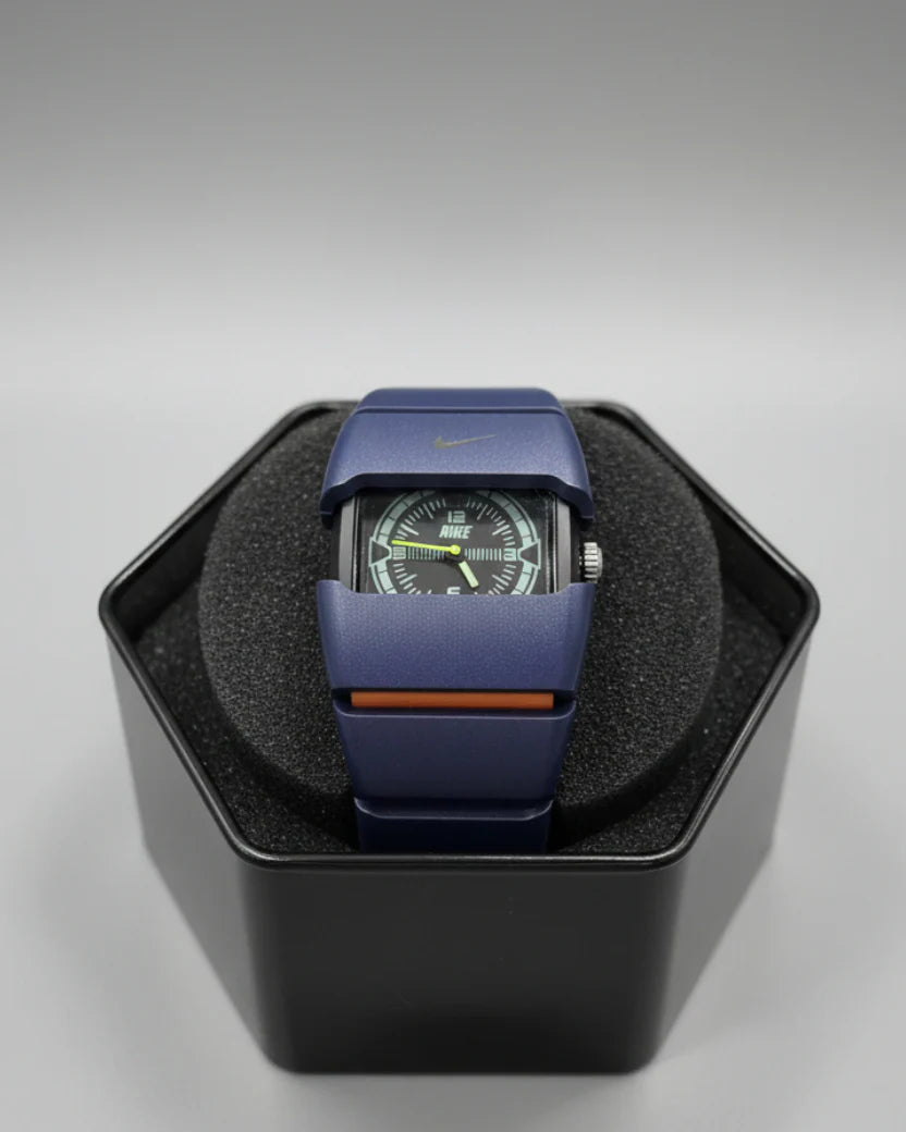 Nike Analog Sports Watch Blue Strap