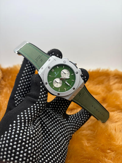 Premium Leather Strap Analog Watch