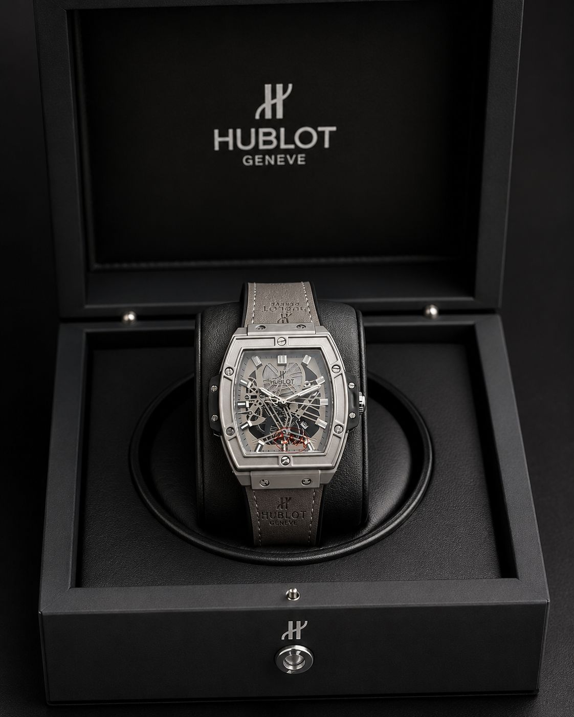 Luxury Skeleton Dial Men's Watc