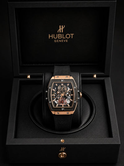 Luxury Skeleton Dial Men's Watc