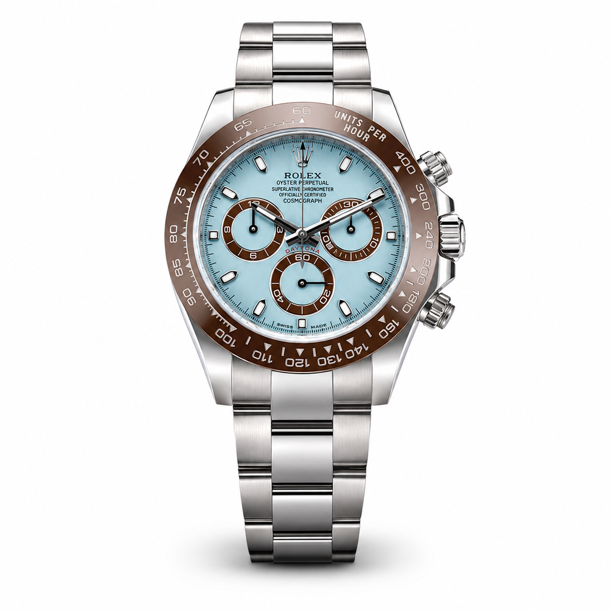 Luxury Blue Dial Chronograph Watch