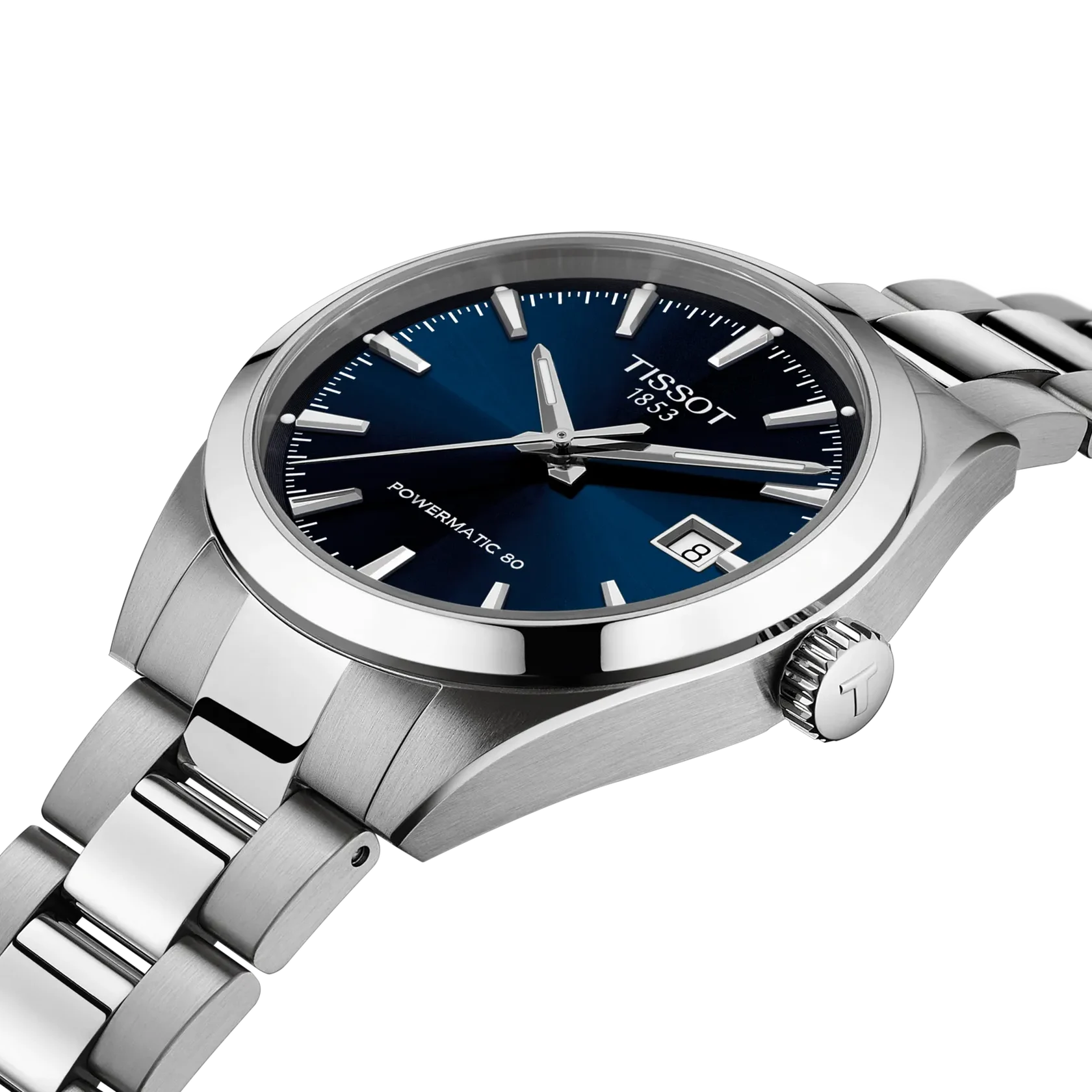Tissot T-Classic Gentleman Powermatic  Blue Dial Stainless Steel Men’s Automatic Watch
