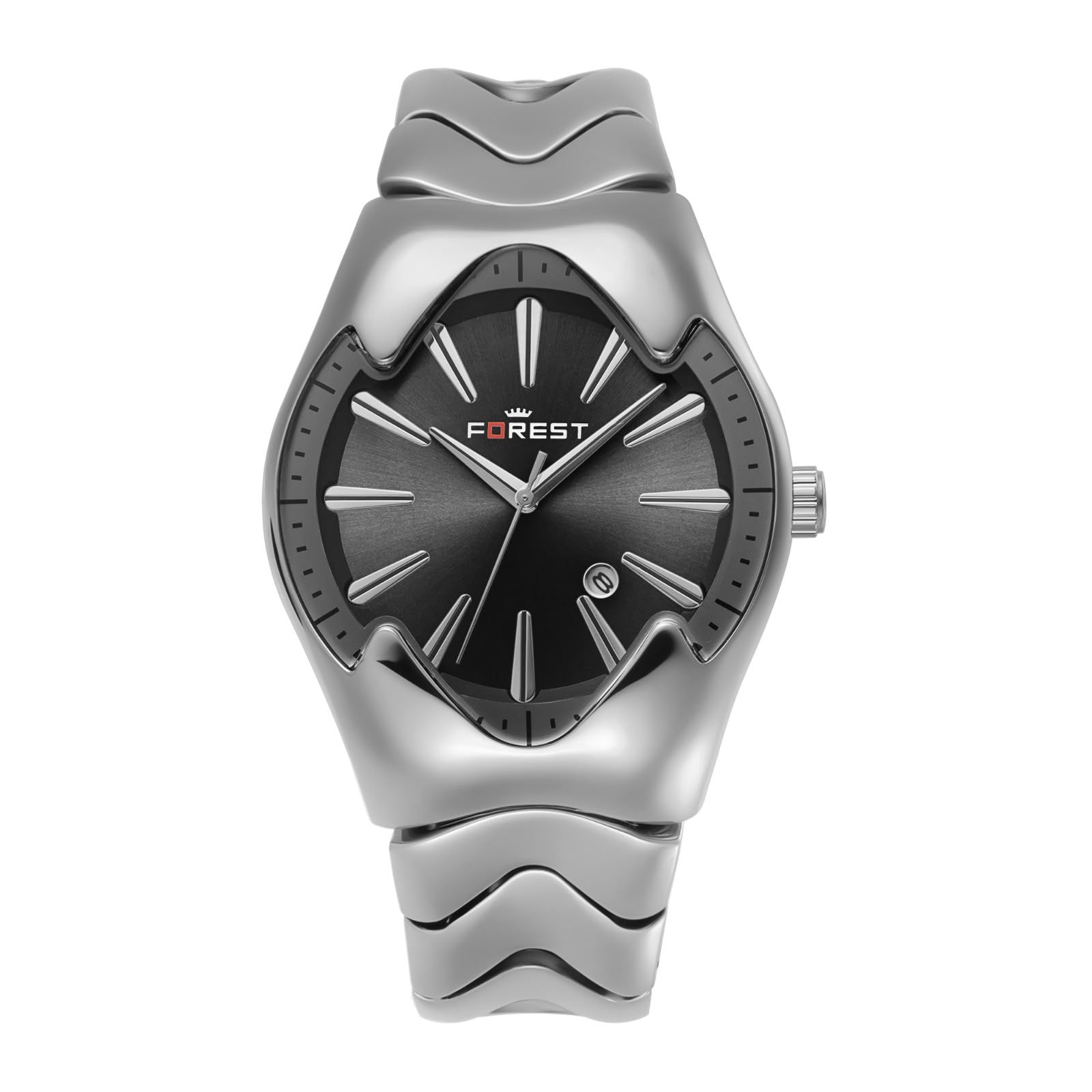 FOREST Silver Grey Luxury Men’s Watch