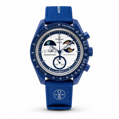 Blue Chronograph Watch for Men