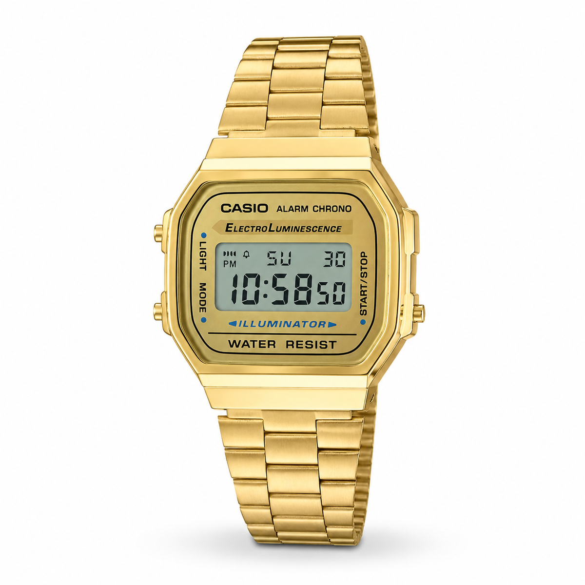 Gold Digital Watch for Men