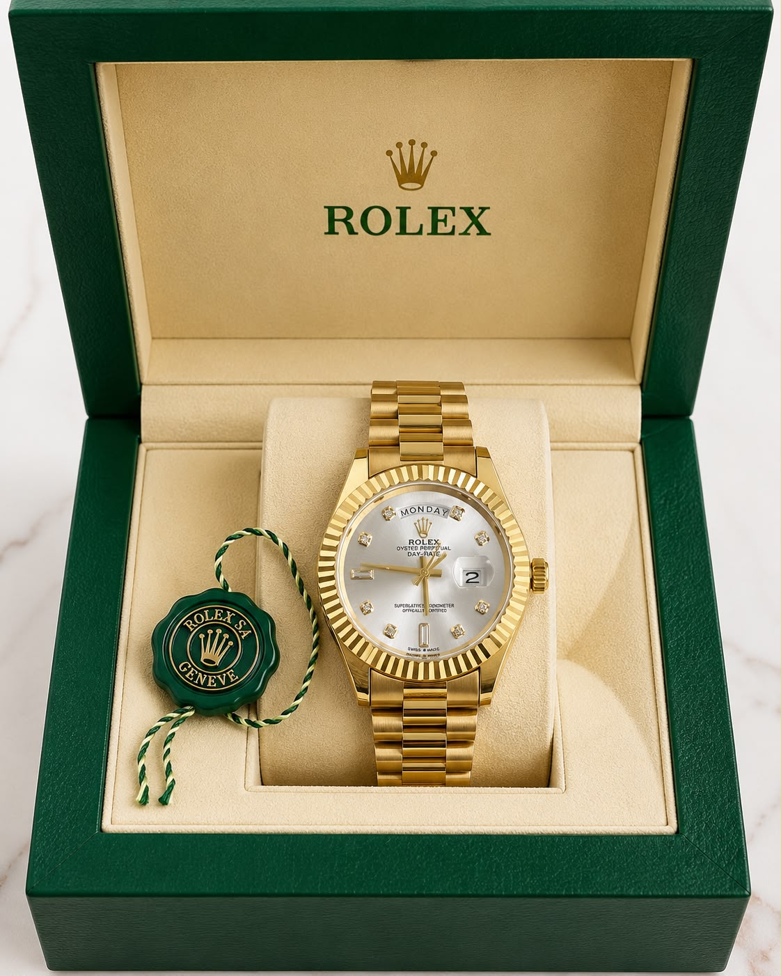 Men’s Luxury Two-Tone Watch