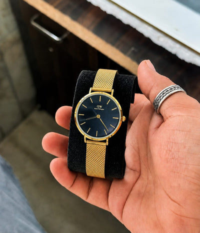 Luxury Gold Mesh Strap Women’s Watch