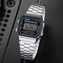 Silver Digital Watch for Men