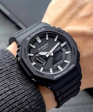 G-SHOCK Black Analog-Digital Watch for Men | Sporty Watch