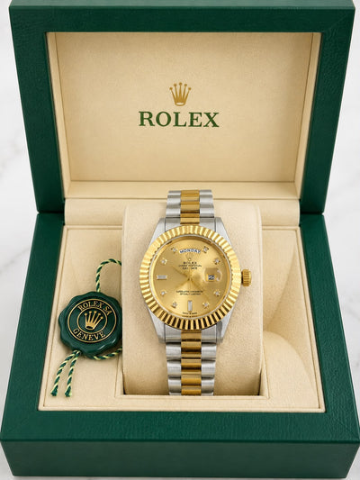Men’s Luxury Two-Tone Watch