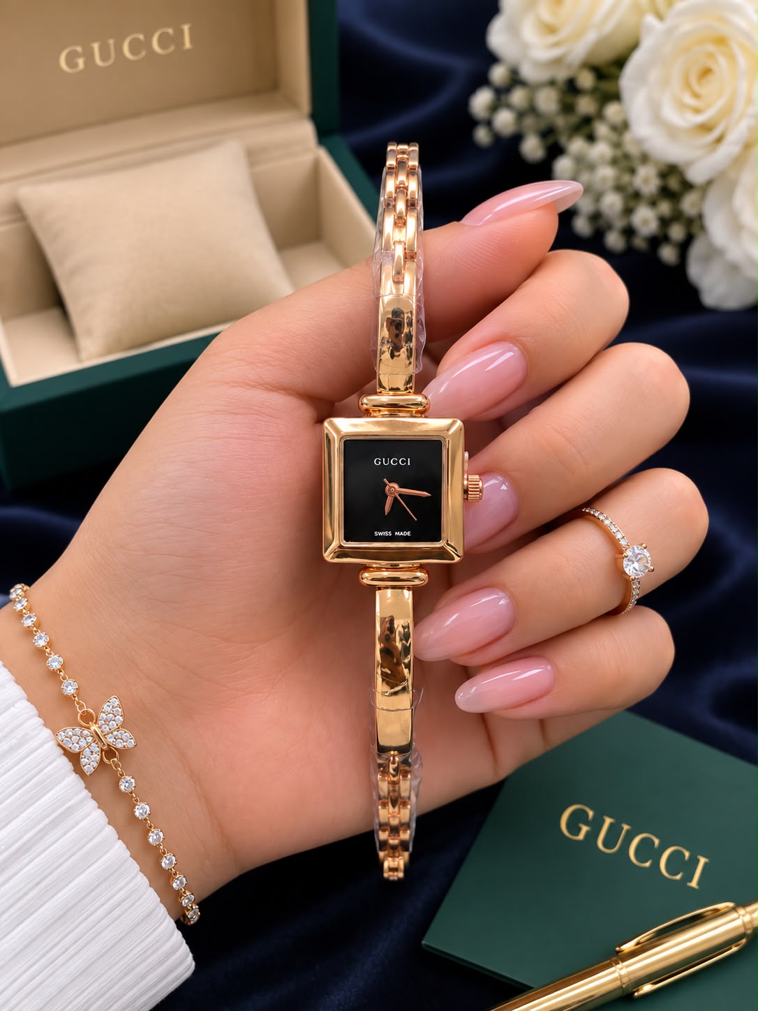Luxury Rose Gold Women’s Watch