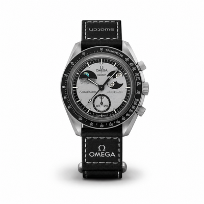 Luxury MoonSwatch Style Chronograph Watch