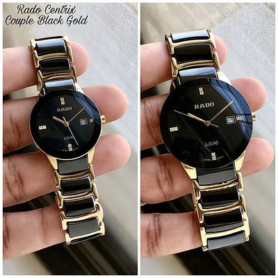 Black & Gold Men’s Watch