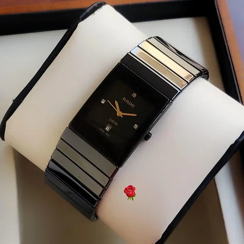 Black Ceramic Style Watch for Men