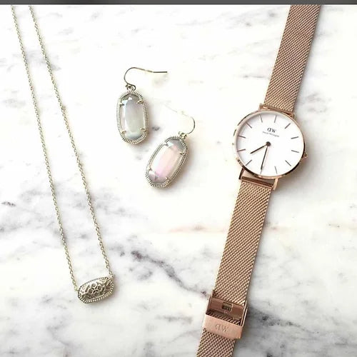 Rose Gold Minimalist Watch for Women