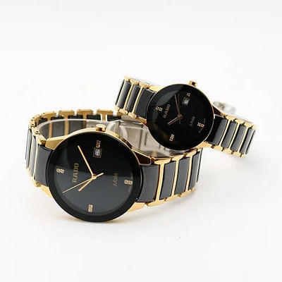 Black & Gold Men’s Watch