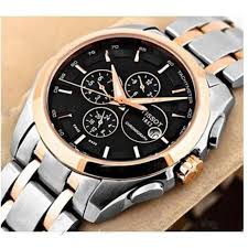Luxury Two-Tone Chronograph Men's Watch