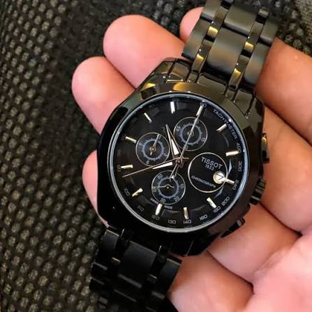 Luxury Black Chronograph Men's Watch