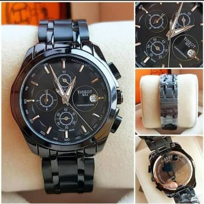 Luxury Black Chronograph Men's Watch