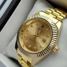 Luxury Gold Watch for Men & Women