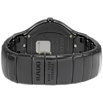 Black Ceramic Style Luxury Men’s Watch with Black Dial